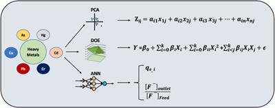 Detection and removal of emerging contaminants from water bodies: A statistical approach